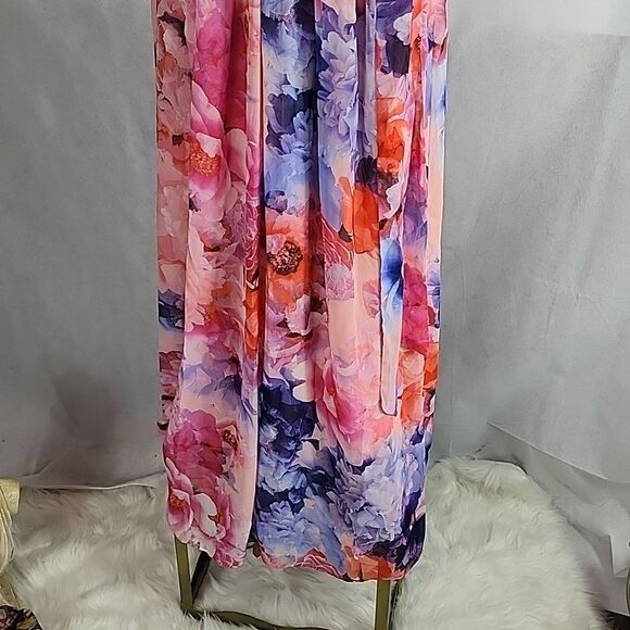 Jessica Howard Floral Dress Size 14 - Picture 5 of 14